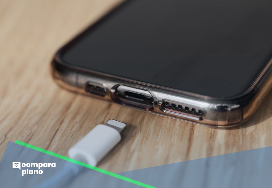 iphone sem carregador